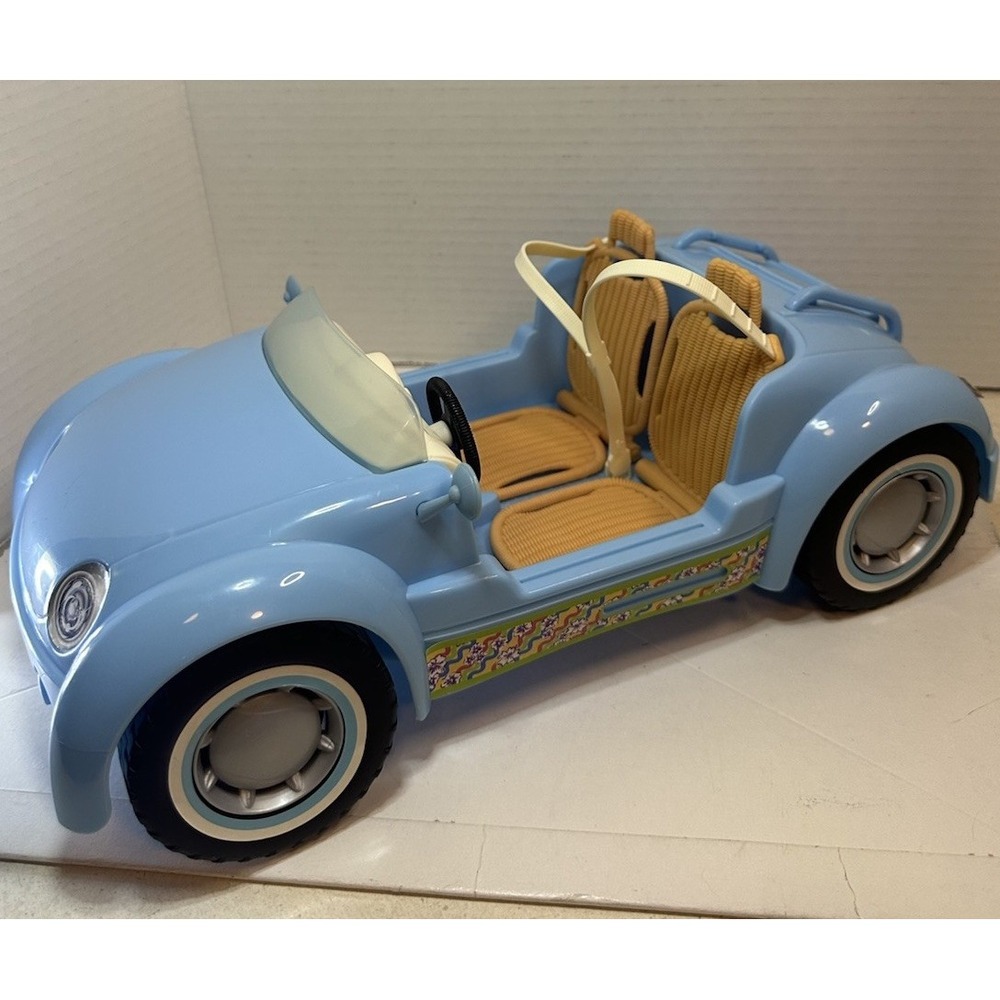 2006 Barbie Beach Glam Cruiser Blue Convertible Car